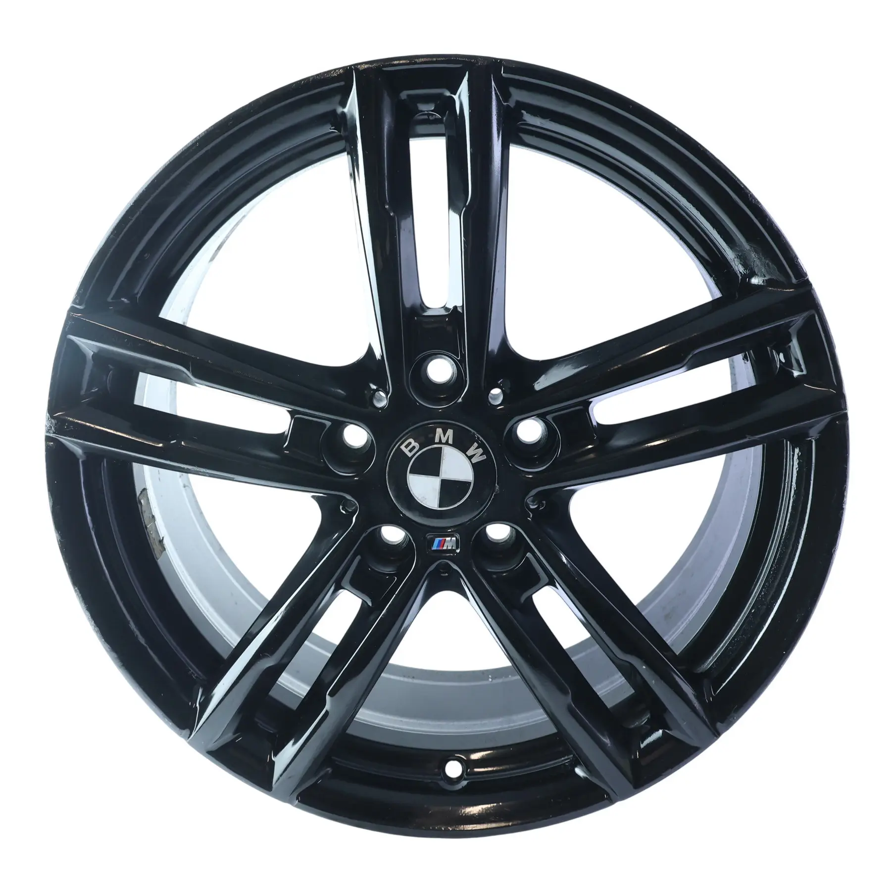 BMW F20 F21 F22 Black Wheel Alloy Rim 18" 7,5J ET:45 M Double Spoke 719 8074185