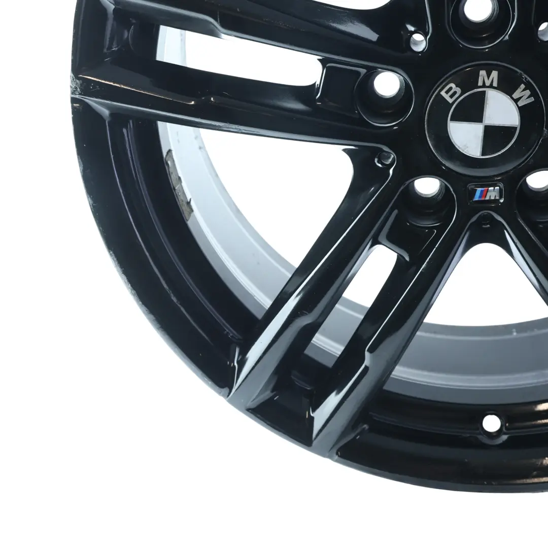 Alloy Rim 18" 7,5J ET:45 M Double Spoke 719 to BMW F20 F21 F22 Black Wheel with Part number 8074185 BMW F20 F21 F22 Black Wheel Alloy Rim 18" 7,5J ET:45 M Double Spoke 719 - SKU 8074185-4 - Part number 8074185