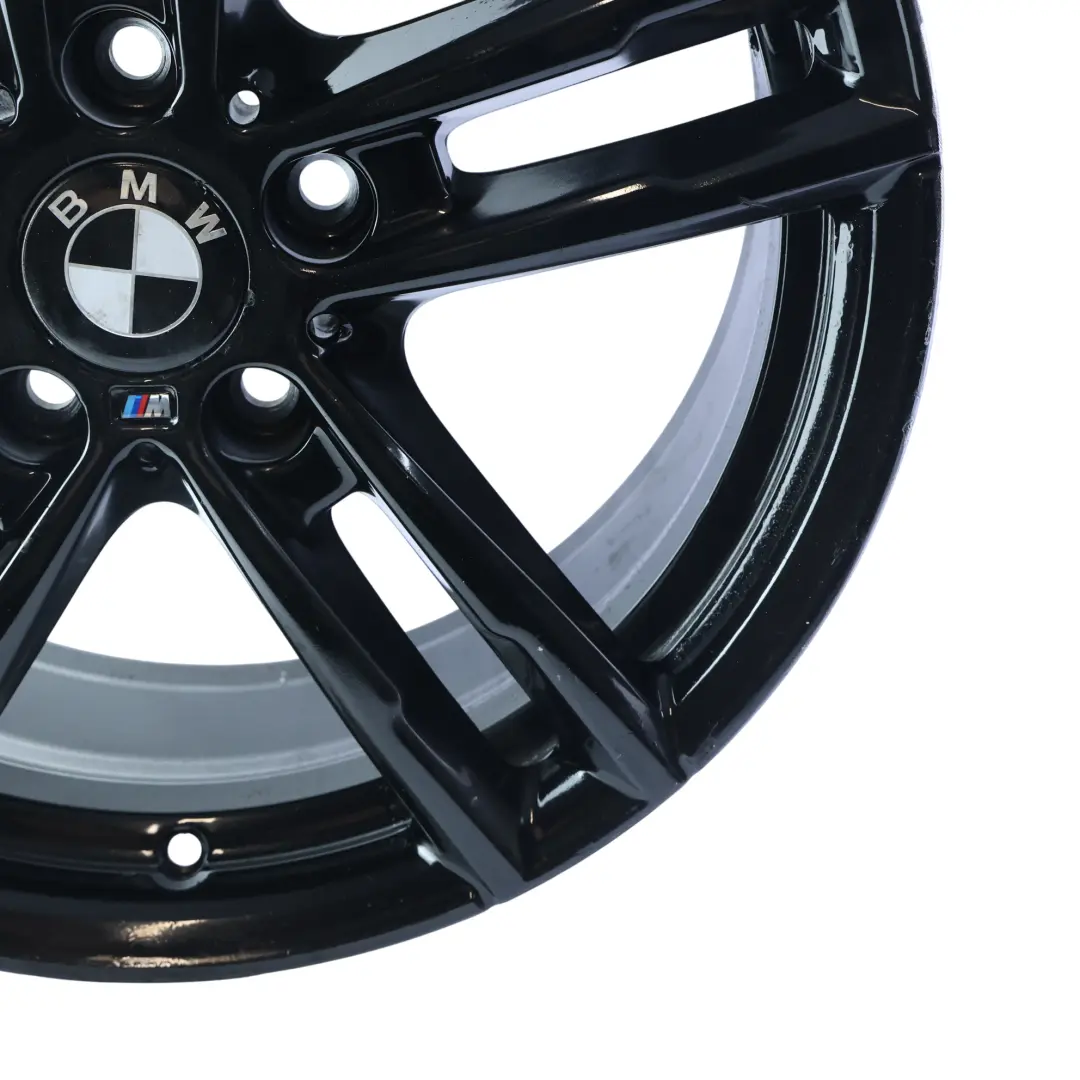 BMW F20 F21 F22 Black Wheel Alloy Rim 18" 7,5J ET:45 M Double Spoke 719 - SKU 8074185-4 - Part number 8074185