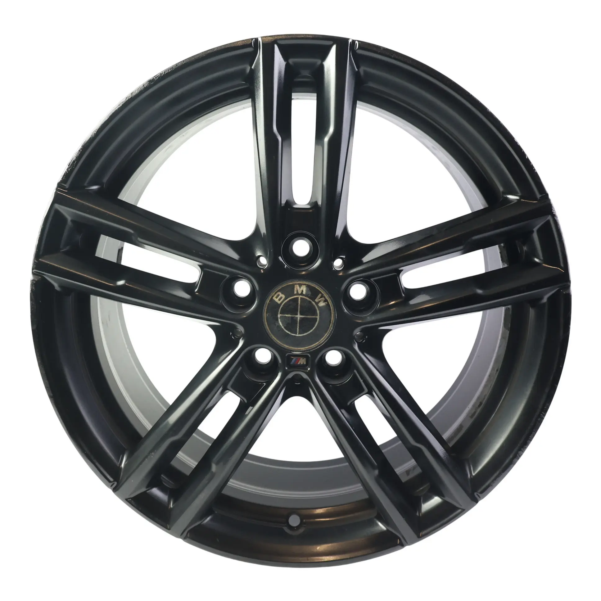BMW F20 F21 F22 Black Wheel Alloy Rim 18" 7,5J ET:45 M Double Spoke 719 8074185