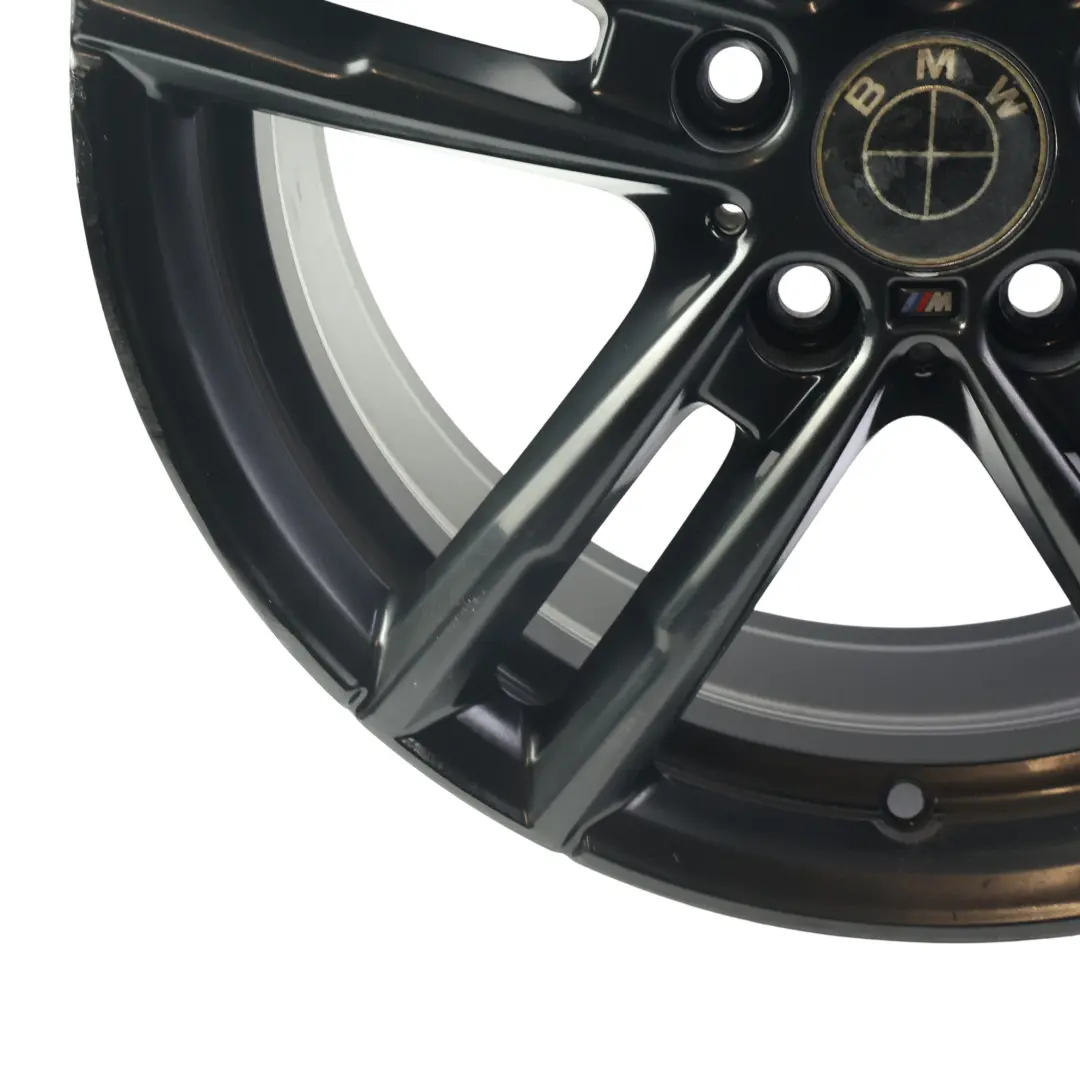 Alloy Rim 18" 7,5J ET:45 M Double Spoke 719 to BMW F20 F21 F22 Black Wheel with Part number 8074185 BMW F20 F21 F22 Black Wheel Alloy Rim 18" 7,5J ET:45 M Double Spoke 719 - SKU 8074185-5 - Part number 8074185