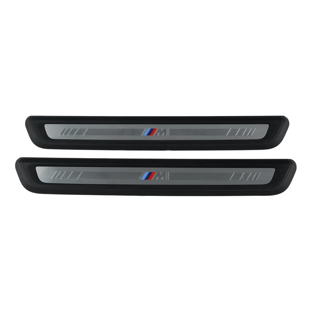 Front Door Entrance Strip Trim Moulding Left Right SET to BMW G20 G21 G26 with Part number 8079739 BMW G20 G21 G26 Front Door Entrance Strip Trim Moulding Left Right SET - SKU 8079739-1 - Part number 8079739