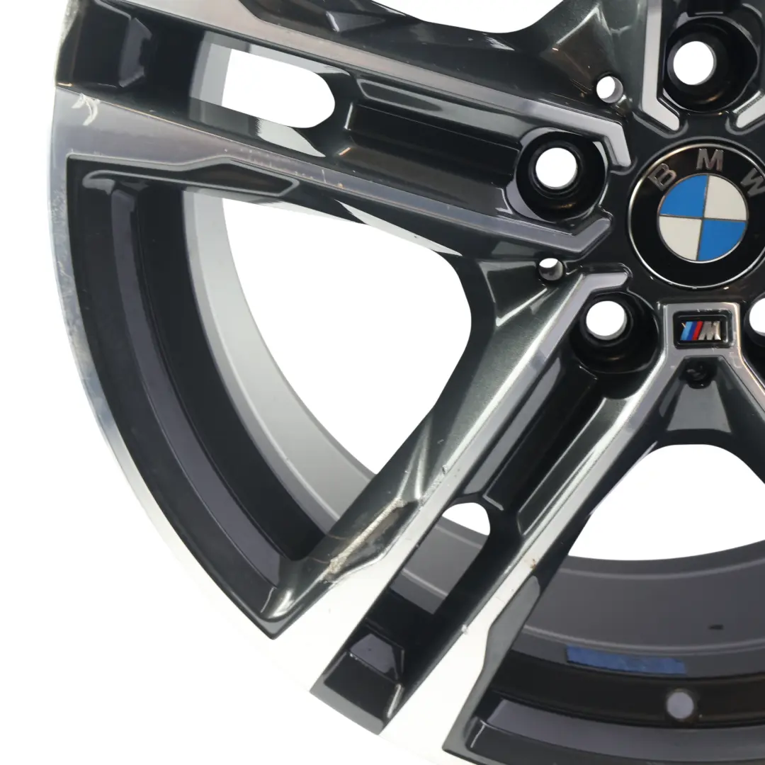  M-Sport Jante alliage BMW F40 Gris Orbite Jante 18" Double Rayon 819M ET:57 8J - SKU 8092352-1 - Numéro de pièce 8092352