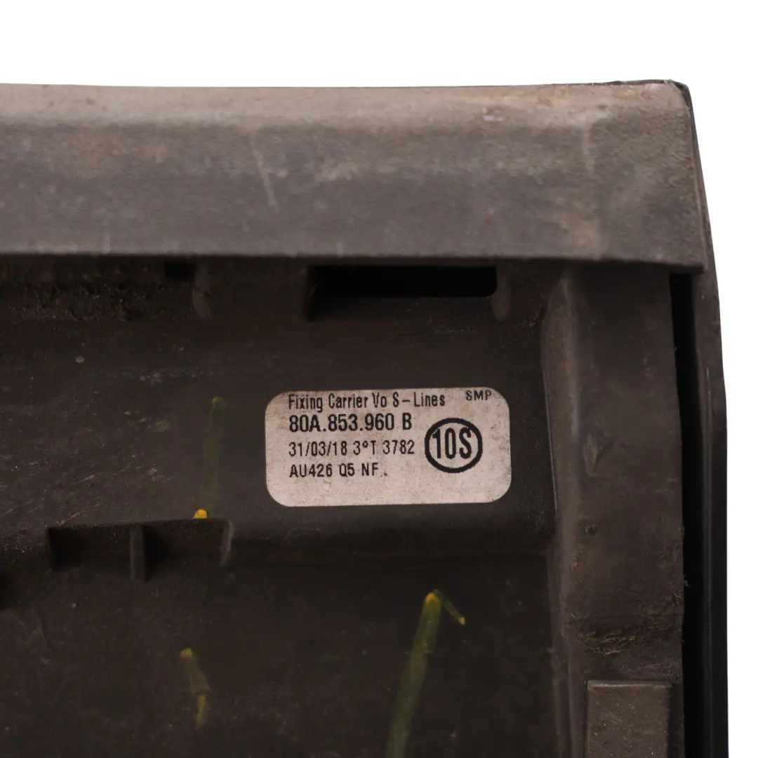 Audi Q5 FY Front Door Strip Moulding Right O/S Mythical Black Y9T - SKU 80A853960B-MYB - Part number 80A853960B