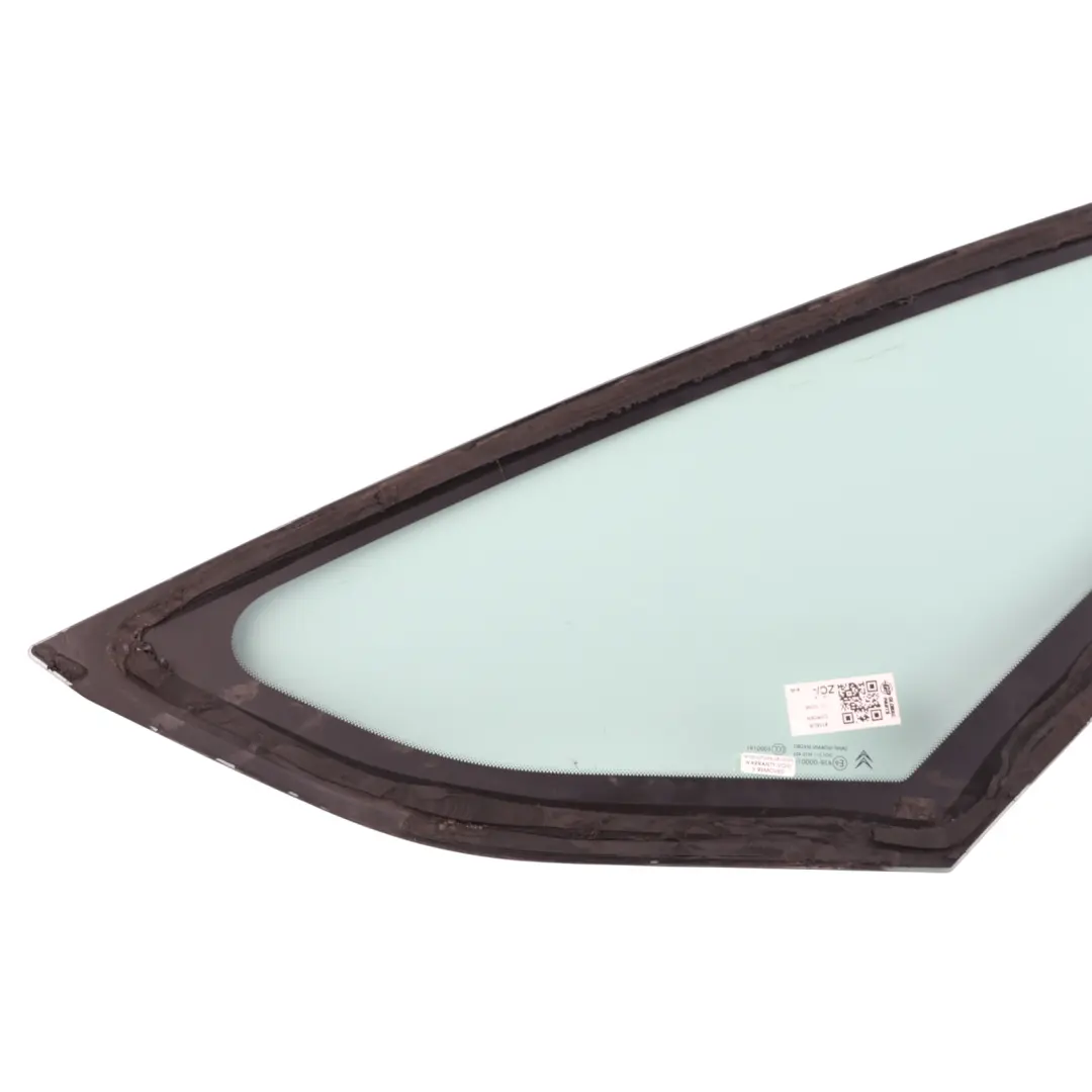 Front Quarter Glass Window Right O/S AS2 to Citroën C4 Grand Picasso with Part number 8116LR Citroën C4 Grand Picasso Front Quarter Glass Window Right O/S AS2 - SKU 8116LR - Part number 8116LR
