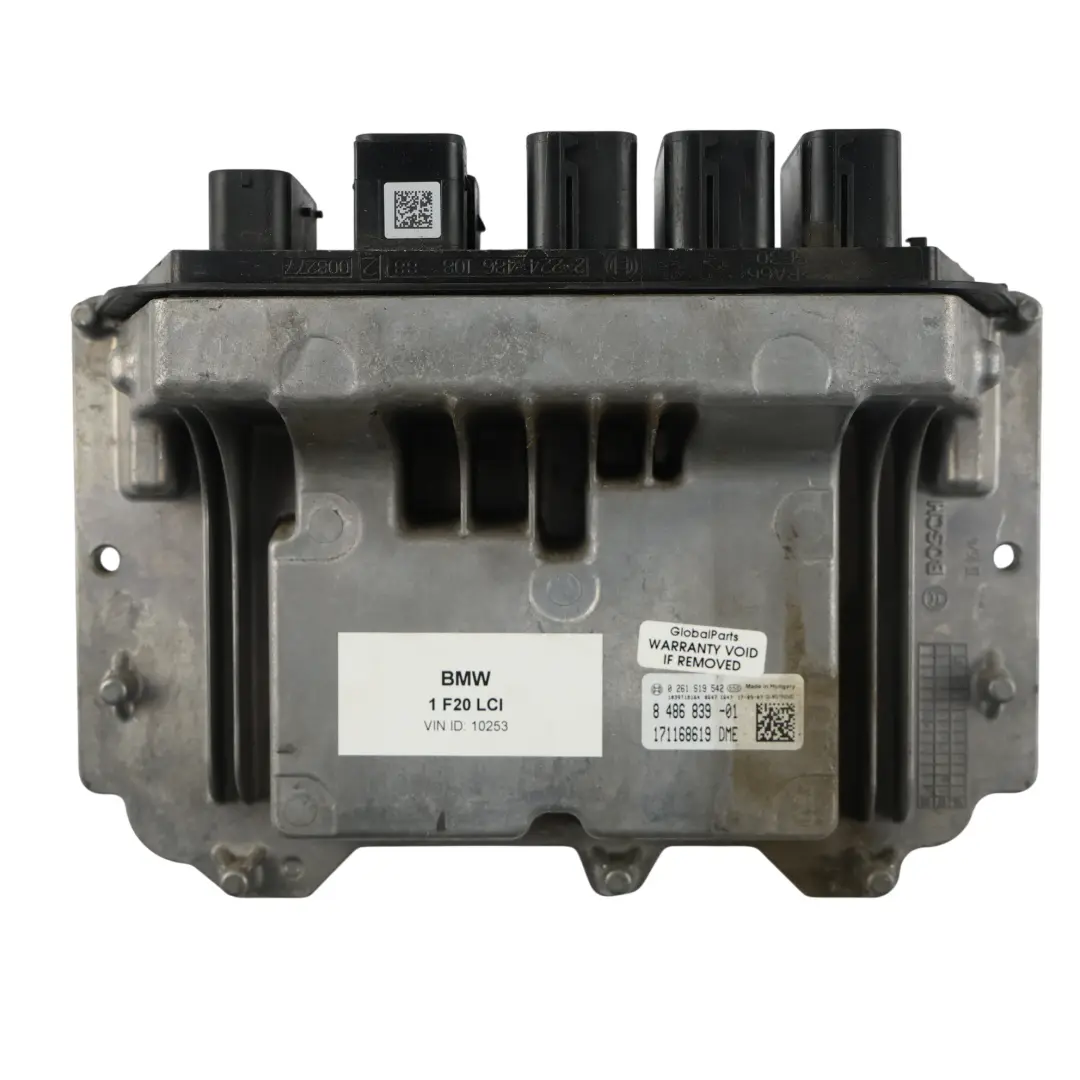 BMW F20 LCI 118i B38 136HP Engine ECU Kit DME 8662411 + FEM + Key Automatic - SKU 8486839-3 - Part number 8486839