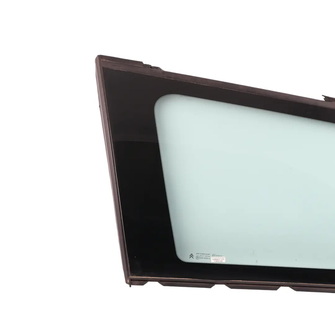 Quarter Window Glass Right O/S AS2 to Citroën C4 Grand Picasso Rear with Part number 8569QP Citroën C4 Grand Picasso Rear Quarter Window Glass Right O/S AS2 - SKU 8569QP - Part number 8569QP