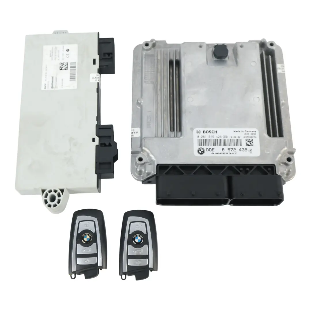 BMW F02 N57N 730Ld 258HP Diesel Kit ECU Motor DDE FEM Automático - SKU 8572439-5 - Número de pieza 8572439