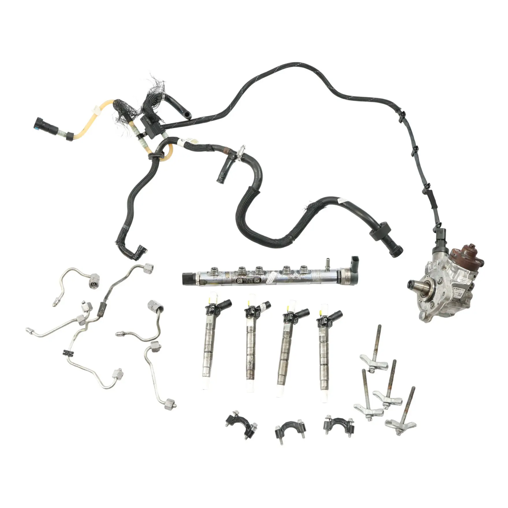BMW E81 E82 E87 LCI 123d N47S 204HP Einspritzdüsen Kraftstoffpumpe Set
