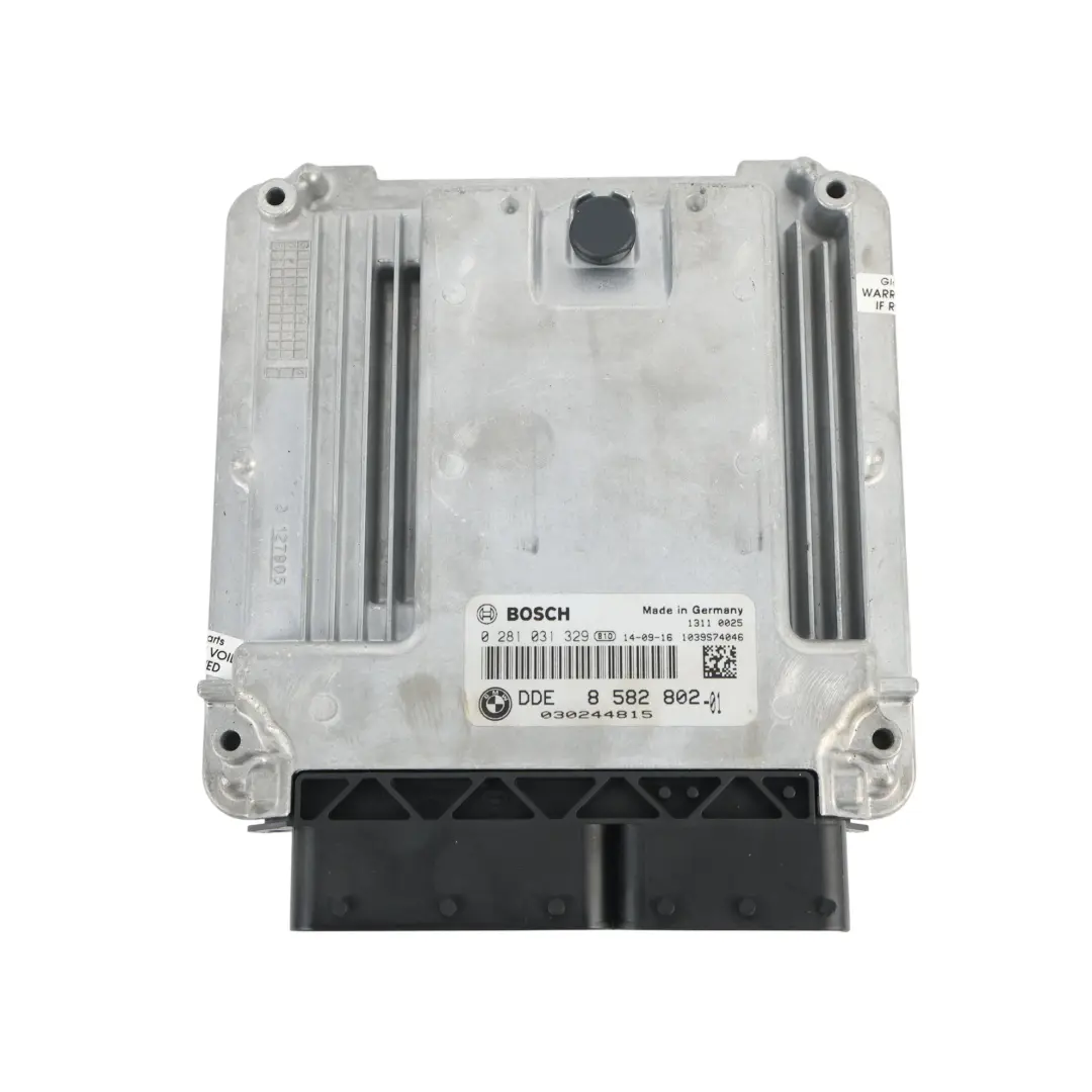 BMW F30 F31 330d N57N 258HP Unidad Control Motor ECU Kit DDE FEM - SKU 8582802-2 - Número de pieza 8582802