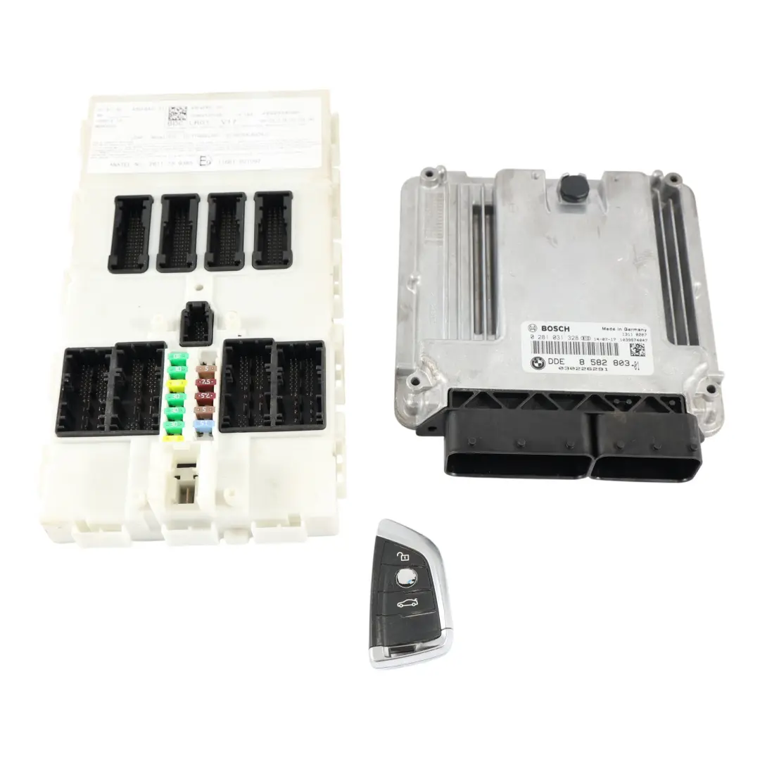 BMW X5 F15 258HP xDrive Engine Control ECU DDE Kit Automatic - SKU 8582803-4 - Part number 8582803
