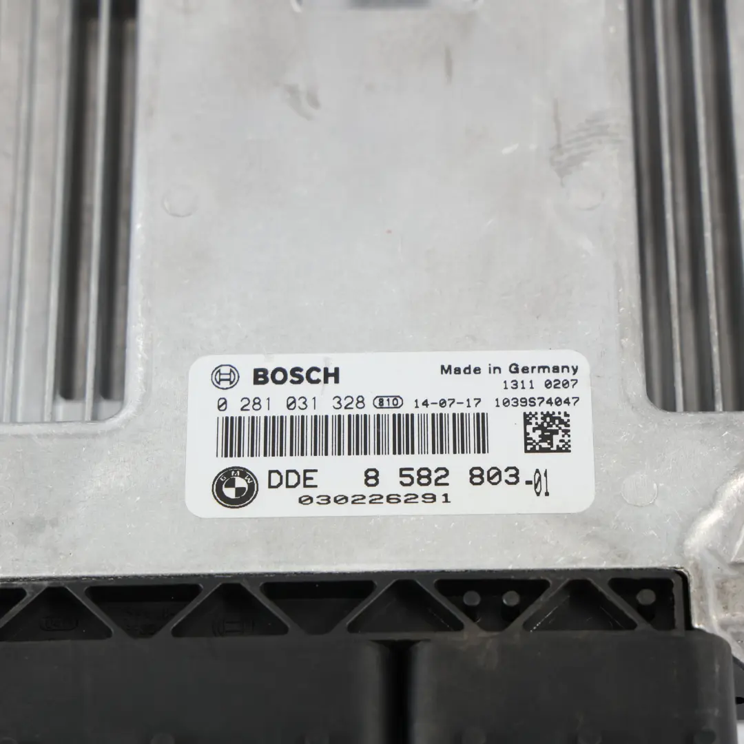 BMW X5 F15 258HP xDrive Engine Control ECU DDE Kit Automatic - SKU 8582803-4 - Part number 8582803