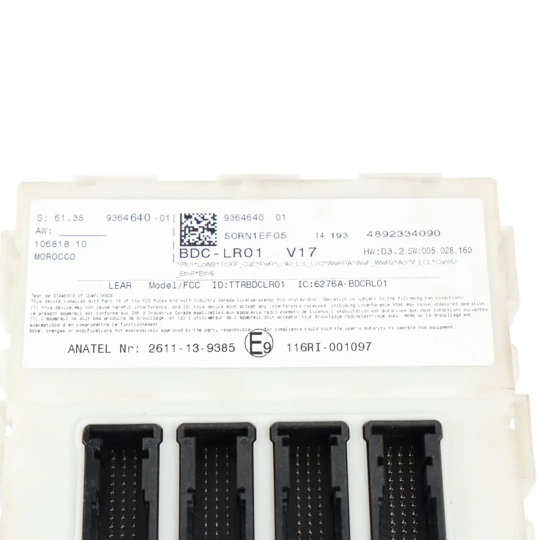 BMW X5 F15 258HP xDrive Engine Control ECU DDE Kit Automatic - SKU 8582803-4 - Part number 8582803