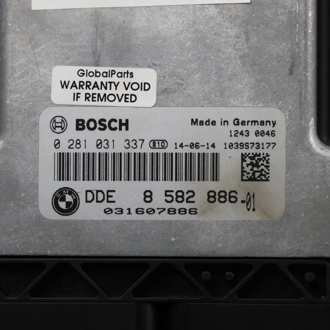 20dX B47 190HP Engine Control ECU Kit DDE 8574100 Automatic to BMW X3 F25 with Part number 8582886 BMW X3 F25 20dX B47 190HP Engine Control ECU Kit DDE 8574100 Automatic - SKU 8582886-2 - Part number 8582886