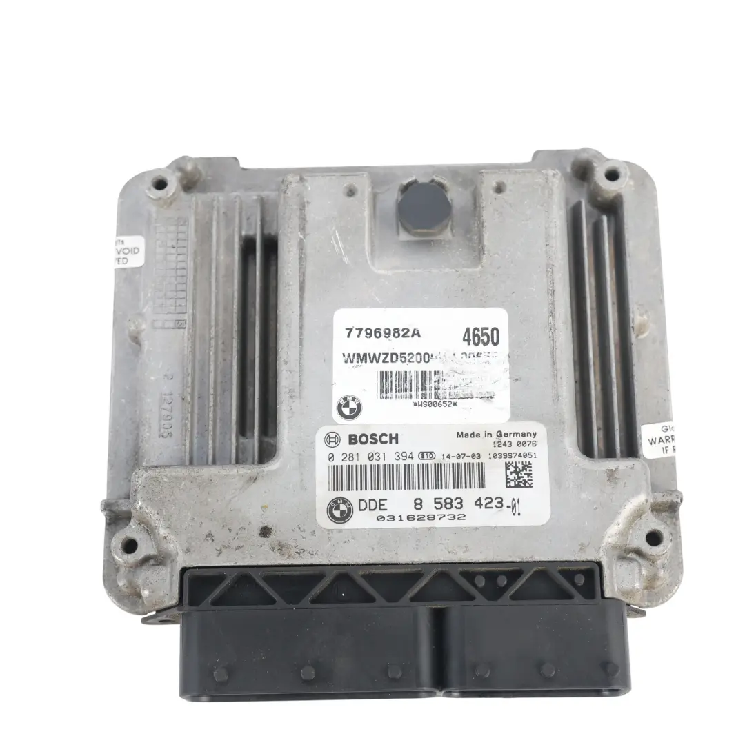 Mini Countryman R60 Unidad Control Motor ECU 113HP Manual 1.6 Diesel Kit - SKU 8583423-11 - Número de pieza 8583423