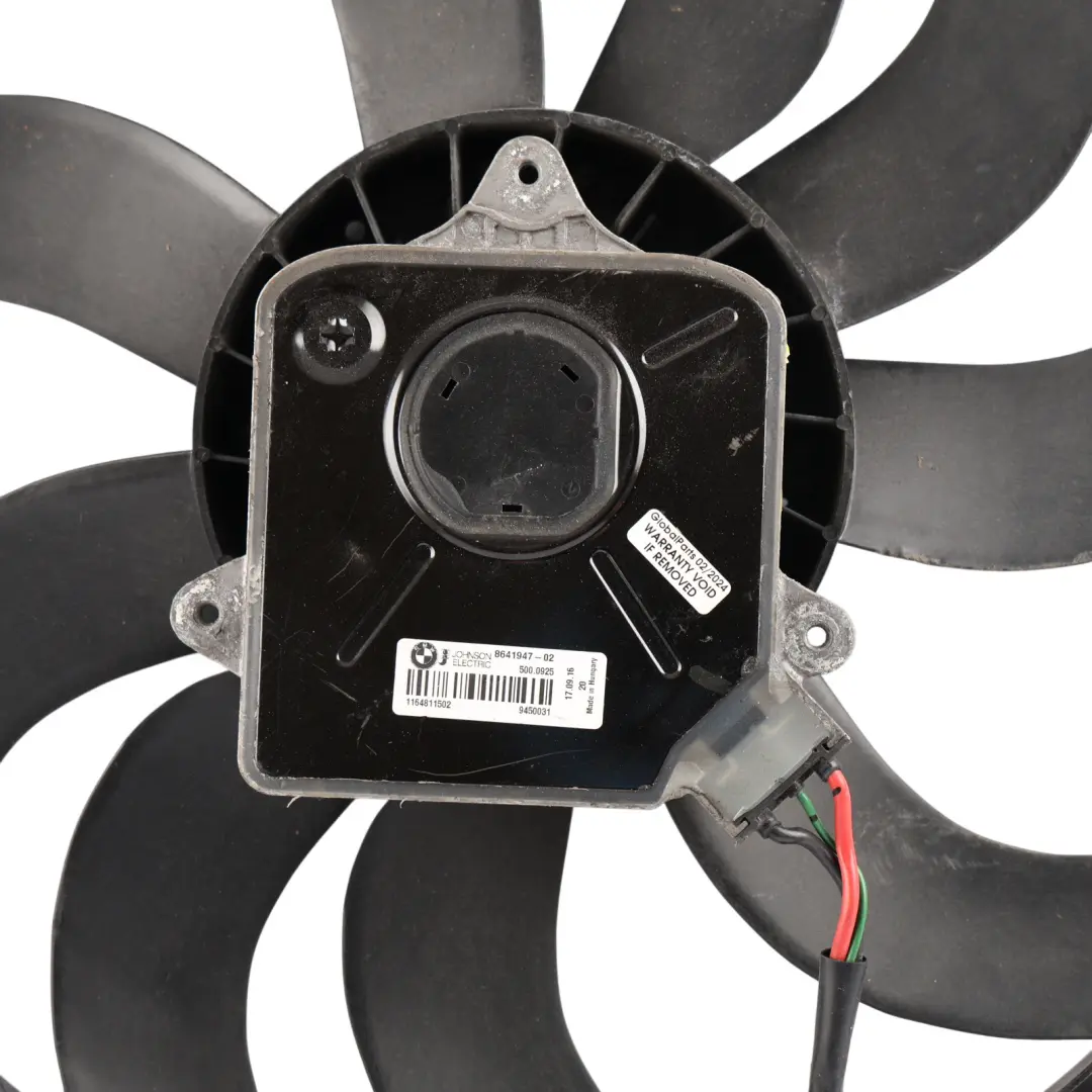 Cooling Radiator Fan 600W 8641947 to BMW F20 F21 F22 F30 F32 LCI Engine with Part number 8625440 BMW F20 F21 F22 F30 F32 LCI Engine Cooling Radiator Fan 600W 8641947 - SKU 8625440-3 - Part number 8625440