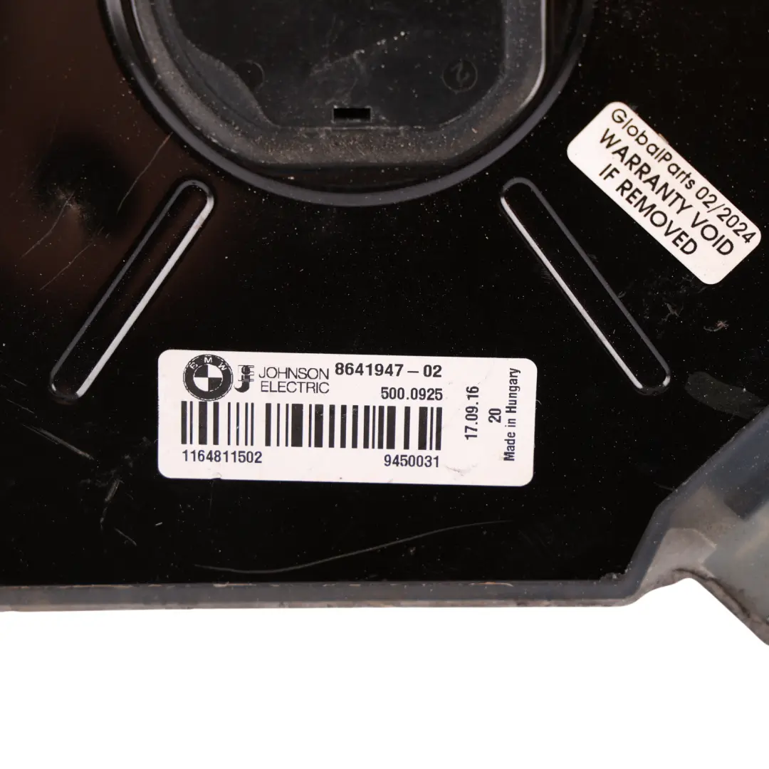 Cooling Radiator Fan 600W 8641947 to BMW F20 F21 F22 F30 F32 LCI Engine with Part number 8625440 BMW F20 F21 F22 F30 F32 LCI Engine Cooling Radiator Fan 600W 8641947 - SKU 8625440-3 - Part number 8625440