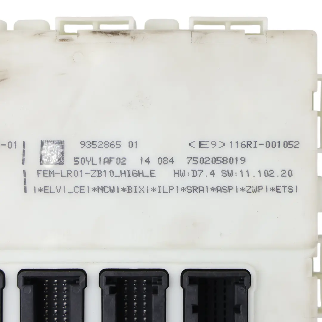 Kit ECU DME N20 184HP Benzina 220i 320i 420i per BMW F22 F30 F32 con numero di parte 8631725 BMW F22 F30 F32 Kit ECU DME N20 184HP Benzina 220i 320i 420i - SKU 8631725-7 - Numero di parte 8631725