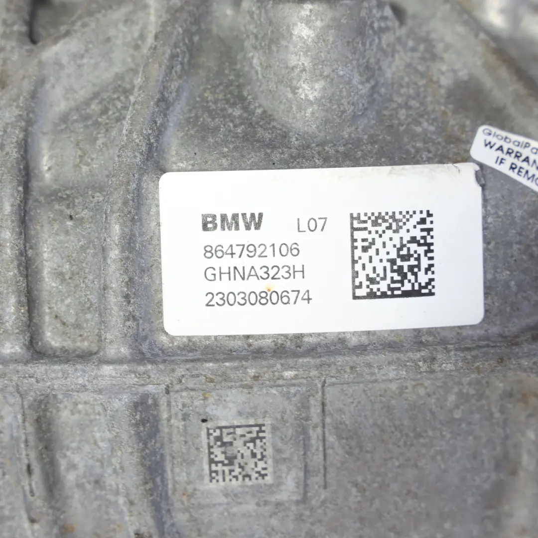 BMW G20 G21 Rear Axle Differential Diff I=3.23 WARRANTY - SKU 8647921 - Part number 8647921