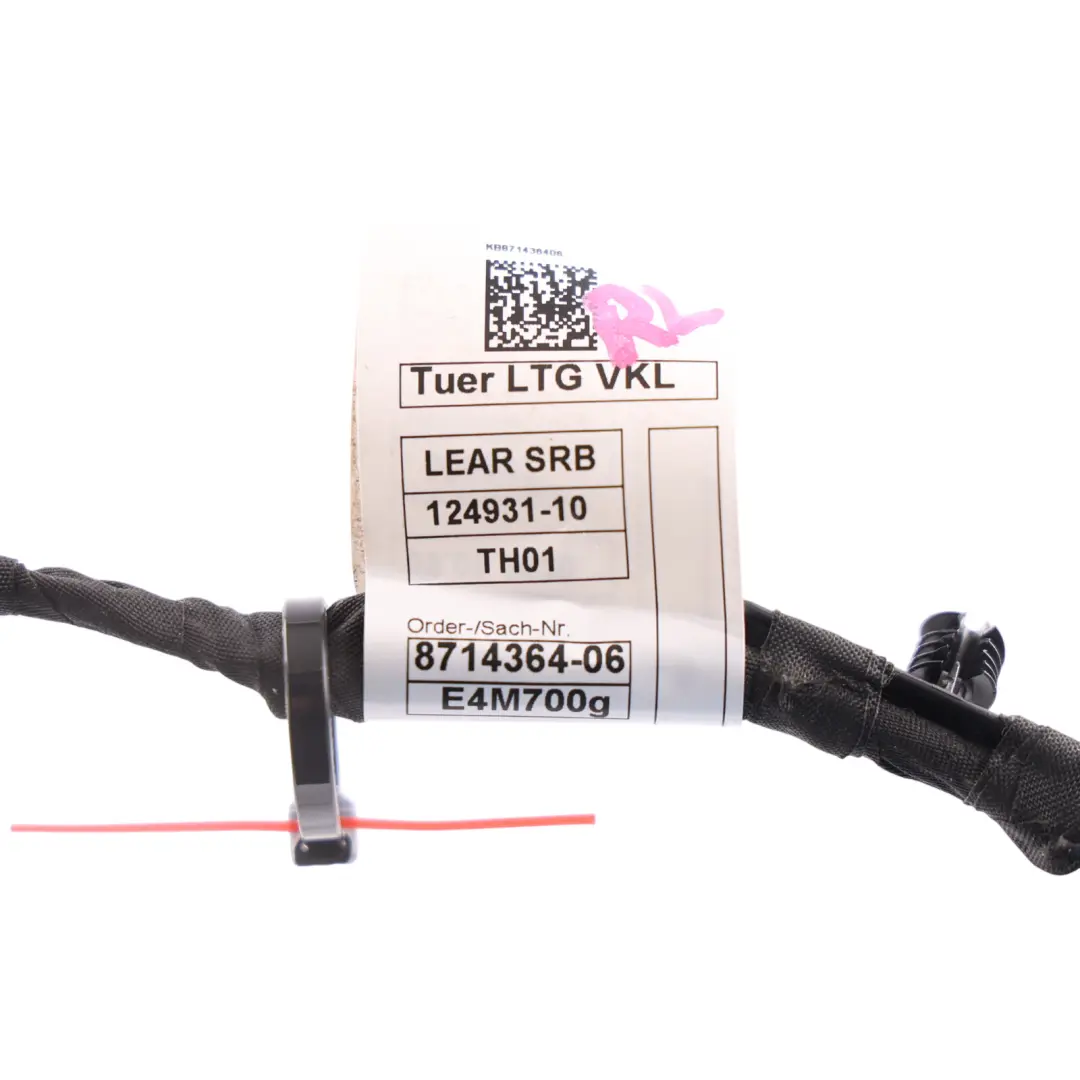 BMW F44 Gran Coupé Door Wiring Loom Harness Rear Left N/S Side - SKU 8714363 - Part number 8714363