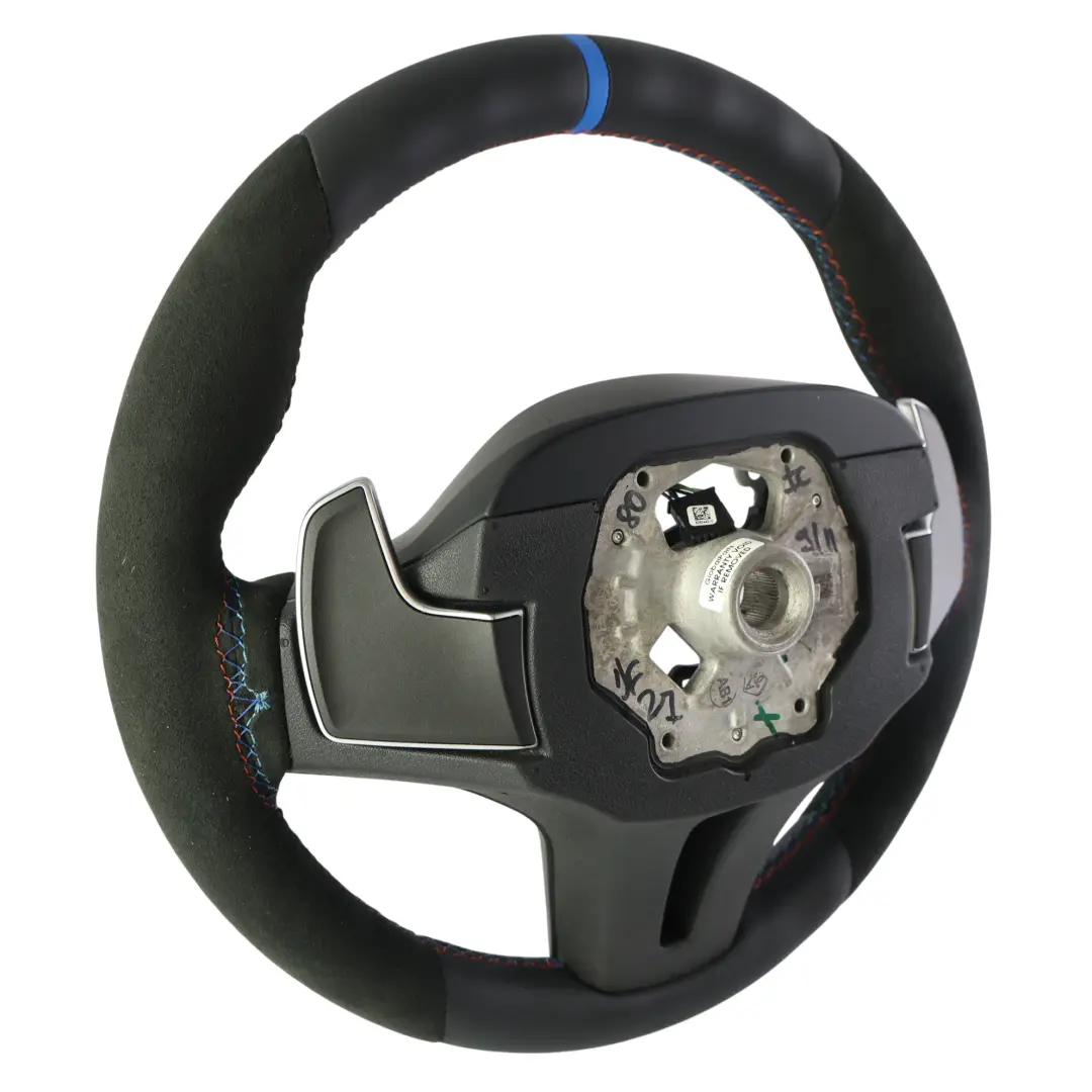 NUEVO Cuero Alcantara Paddle Shift para BMW F40 G20 G21 Z4 G29 M Sport Volante con número de pieza 8746690 BMW F40 G20 G21 Z4 G29 M Sport Volante NUEVO Cuero Alcantara Paddle Shift - SKU 8746690-2 - Número de pieza 8746690