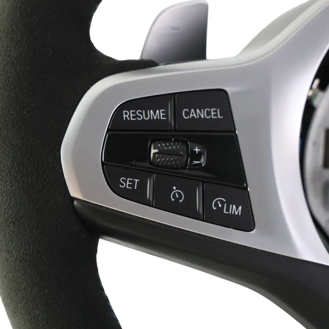 Steering Wheel NEW Leather Alcantara Paddle Shift to BMW F40 G20 G21 Z4 G29 M Sport with Part number 8746690 BMW F40 G20 G21 Z4 G29 M Sport Steering Wheel NEW Leather Alcantara Paddle Shift - SKU 8746690-2 - Part number 8746690
