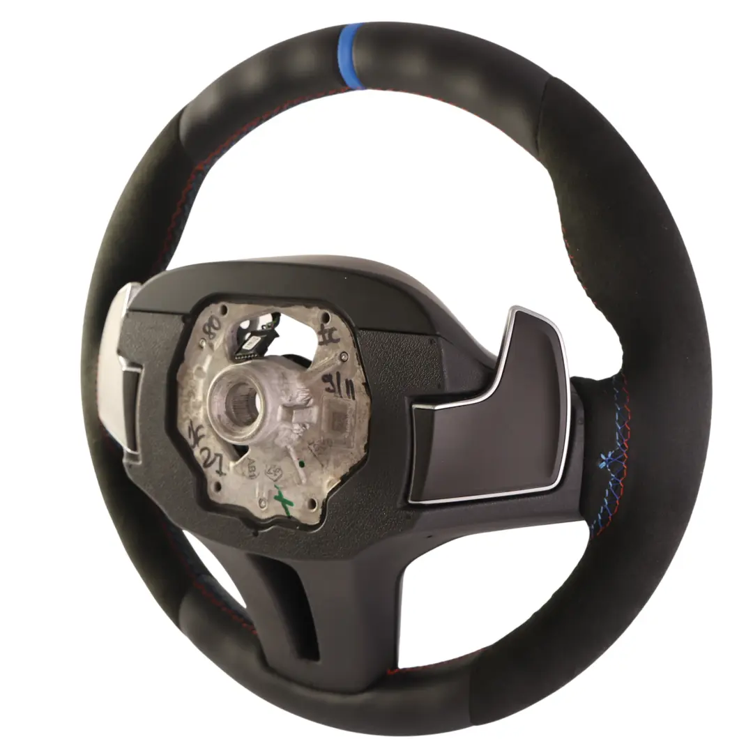 NUEVO Cuero Alcantara Paddle Shift para BMW F40 G20 G21 Z4 G29 M Sport Volante con número de pieza 8746690 BMW F40 G20 G21 Z4 G29 M Sport Volante NUEVO Cuero Alcantara Paddle Shift - SKU 8746690-2 - Número de pieza 8746690