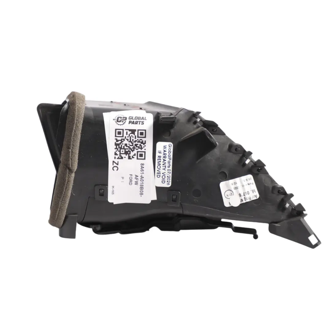 Dashboard Centre Air Vent Right O/S to Ford Fiesta Mk7 with Part number 8A61-A018B08-AFW Ford Fiesta Mk7 Dashboard Centre Air Vent Right O/S - SKU 8A61-A018B08-AFW - Part number 8A61-A018B08-AFW