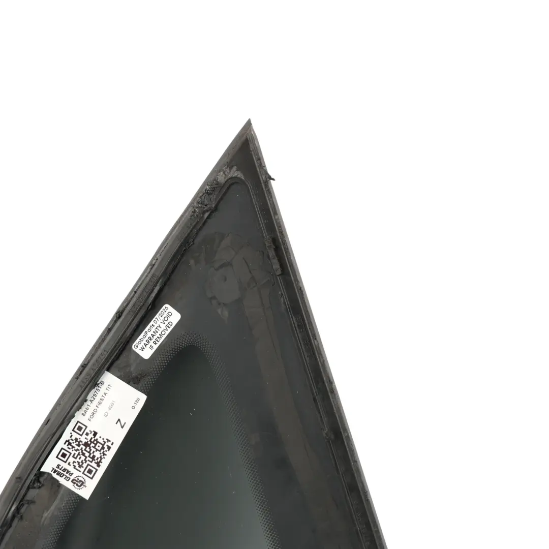 Ford Fiesta Mk7 Rear Quarter Side Window Glass Left N/S AS3 Tinted - SKU 8A61-A29751-B - Part number 8A61-A29751-B