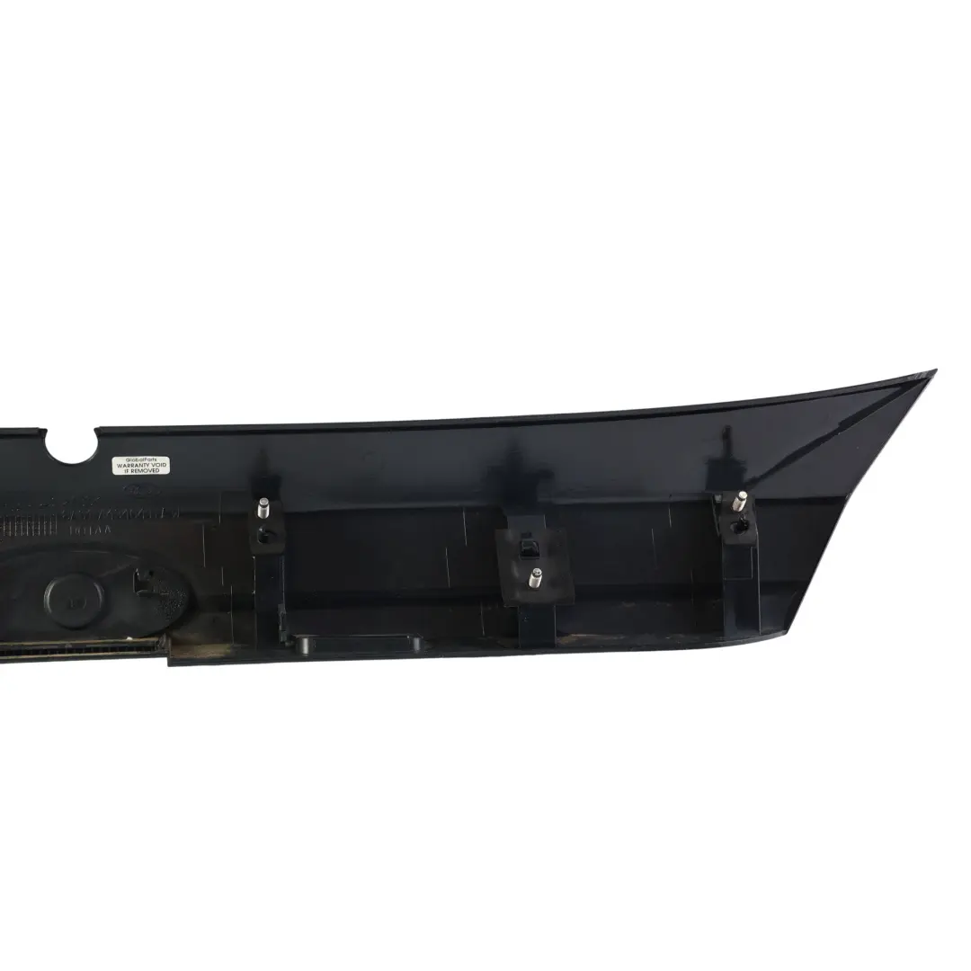 Ford Fiesta Mk7 Boot Trunk Lid Handle Tailgate Trim Strip Panther Black - D9 - SKU 8A61-A43404-BLW-PBL - Part number 8A61-A43404-BLW