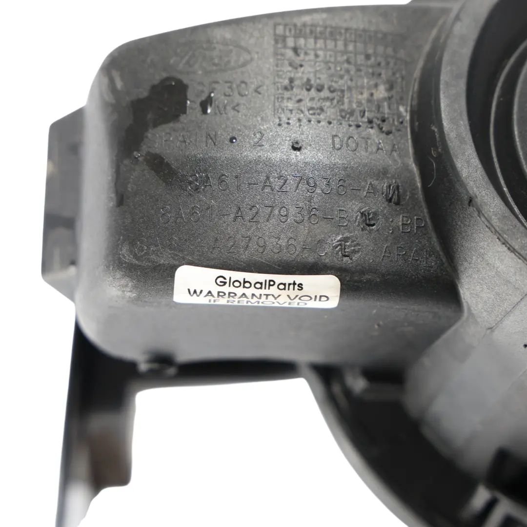 Ford Fiesta MK7 Fuel Filler Flap Cover Pot Carrier Panther Black Metallic - D9 - SKU 8A61A27936AN-PBL - Part number 8A61A27936AN