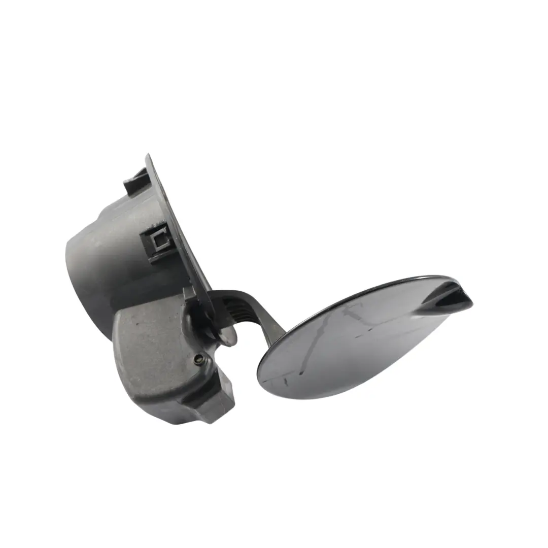Ford Fiesta MK7 Fuel Filler Flap Cover Pot Carrier Panther Black Metallic - D9 - SKU 8A61A27936AN-PBL - Part number 8A61A27936AN