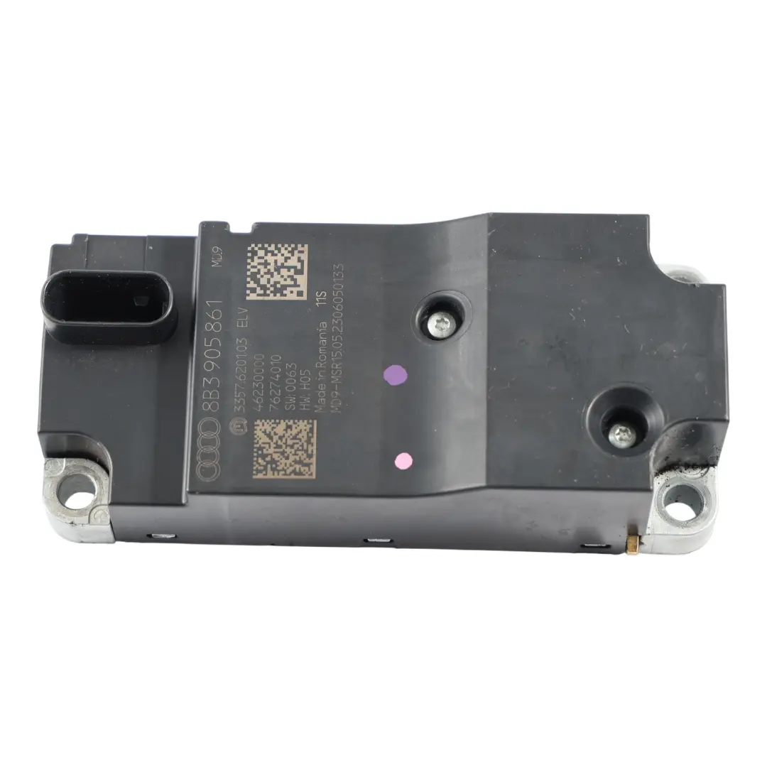 Steering Column Lock Control Unit Module to Audi A4 B9 A5 F5 with Part number 8B3905861 Audi A4 B9 A5 F5 Steering Column Lock Control Unit Module - SKU 8B3905861 - Part number 8B3905861