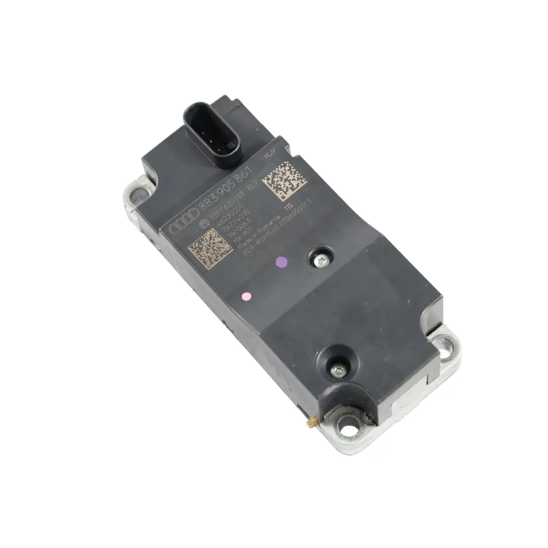 Steering Column Lock Control Unit Module to Audi A4 B9 A5 F5 with Part number 8B3905861 Audi A4 B9 A5 F5 Steering Column Lock Control Unit Module - SKU 8B3905861 - Part number 8B3905861