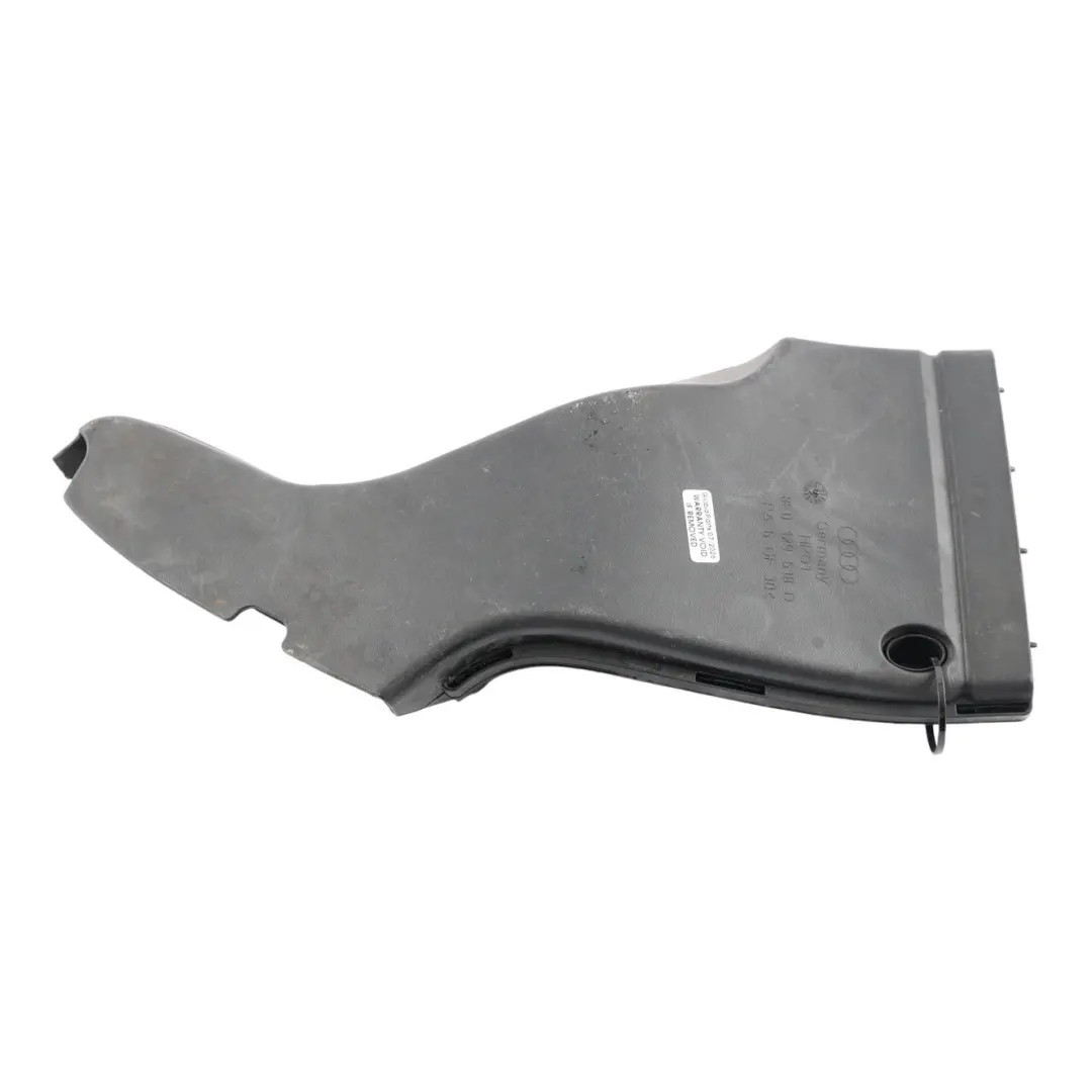 Intake Channel Guide Duct Hose Pipe to Audi A4 B6 B7 Air with Part number 8E0129618D Audi A4 B6 B7 Air Intake Channel Guide Duct Hose Pipe - SKU 8E0129618D - Part number 8E0129618D