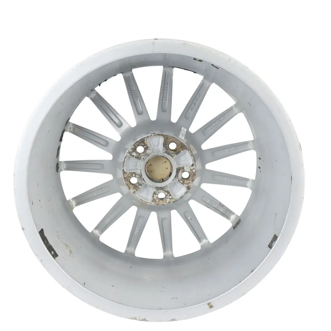 Audi A4 B7 A6 C6 Alloy Wheel Rim 18" 8J ET:43 15 Spoke Silver - SKU 8E0601025AT-2 - Part number 8E0601025AT