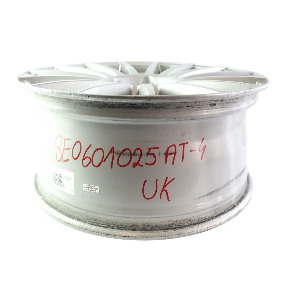 Audi A4 B7 A6 C6 Felga 18" 8J ET43 15-Ramienna Srebrna - SKU 8E0601025AT-4 - Numer Części 8E0601025AT