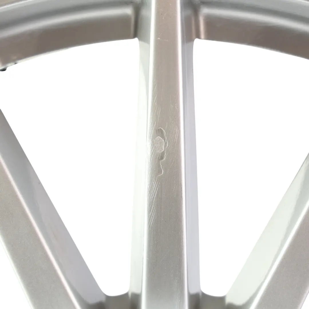 Alloy Wheel Rim 18" 8J ET:43 15 Spoke Silver to Audi A4 B7 A6 C6 with Part number 8E0601025AT Audi A4 B7 A6 C6 Alloy Wheel Rim 18" 8J ET:43 15 Spoke Silver - SKU 8E0601025AT-5 - Part number 8E0601025AT