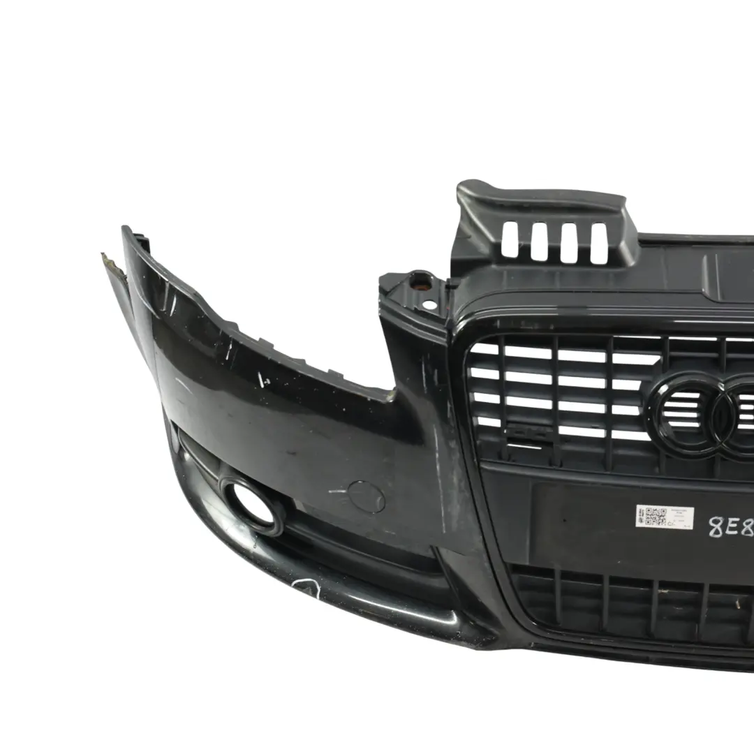 Front Bumper Panel Cover Phantom Black - Z9Y to Audi A4 B7 with Part number 8E0807105E Audi A4 B7 Front Bumper Panel Cover Phantom Black - Z9Y - SKU 8E0807105E-PHB - Part number 8E0807105E