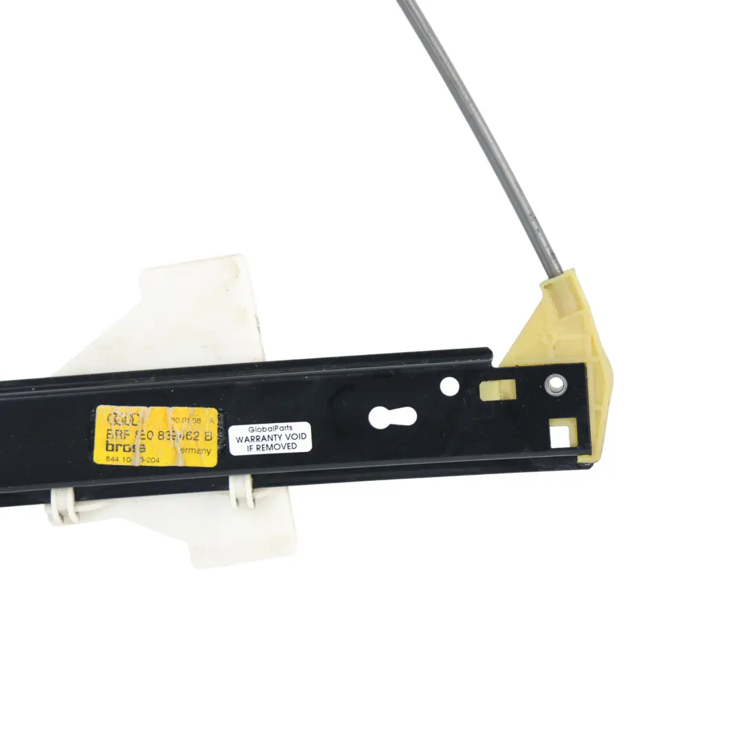 Audi A4 B7 Fensterheber hintere Tür rechts Regulator Mechanismus - SKU 8E0839462B - Teilenummer 8E0839462B