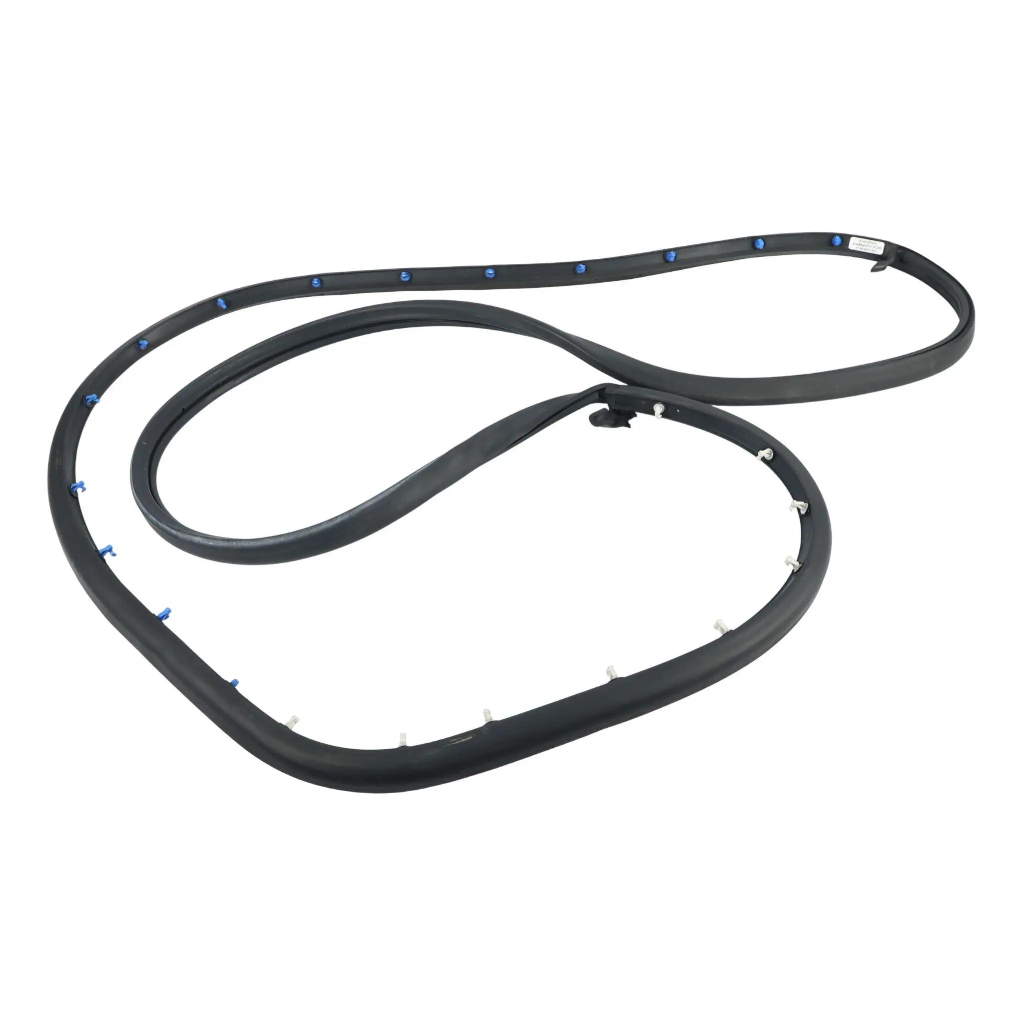 Audi A4 B7 Rear Door Seal Frame Gasket Left N/S Black 8E0839911M