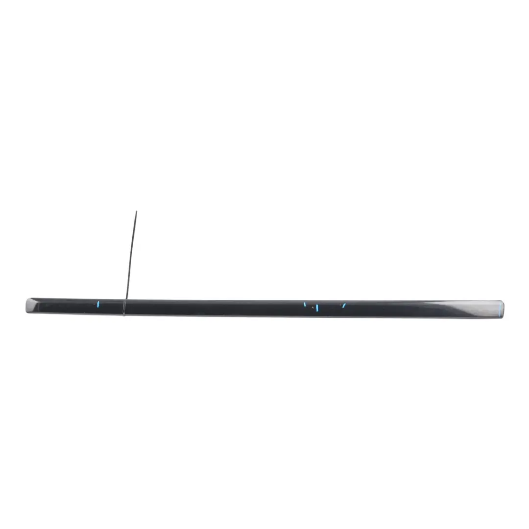 Audi A4 B7 Front Door Moulding Trim Strip Left N/S Phantom Black - Z9Y - SKU 8E0853953-PHB1 - Part number 8E0853953