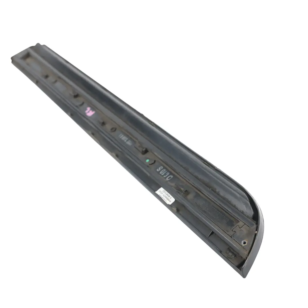 Audi A4 B7 Rear Door Lower Strip Moulding Left N/S Phantom Black-Z9Y - SKU 8E0853969D-PHB - Part number 8E0853969D