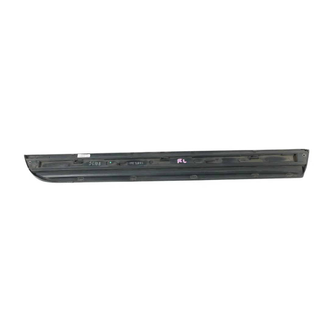 Audi A4 B7 Rear Door Lower Strip Moulding Left N/S Phantom Black-Z9Y - SKU 8E0853969D-PHB - Part number 8E0853969D