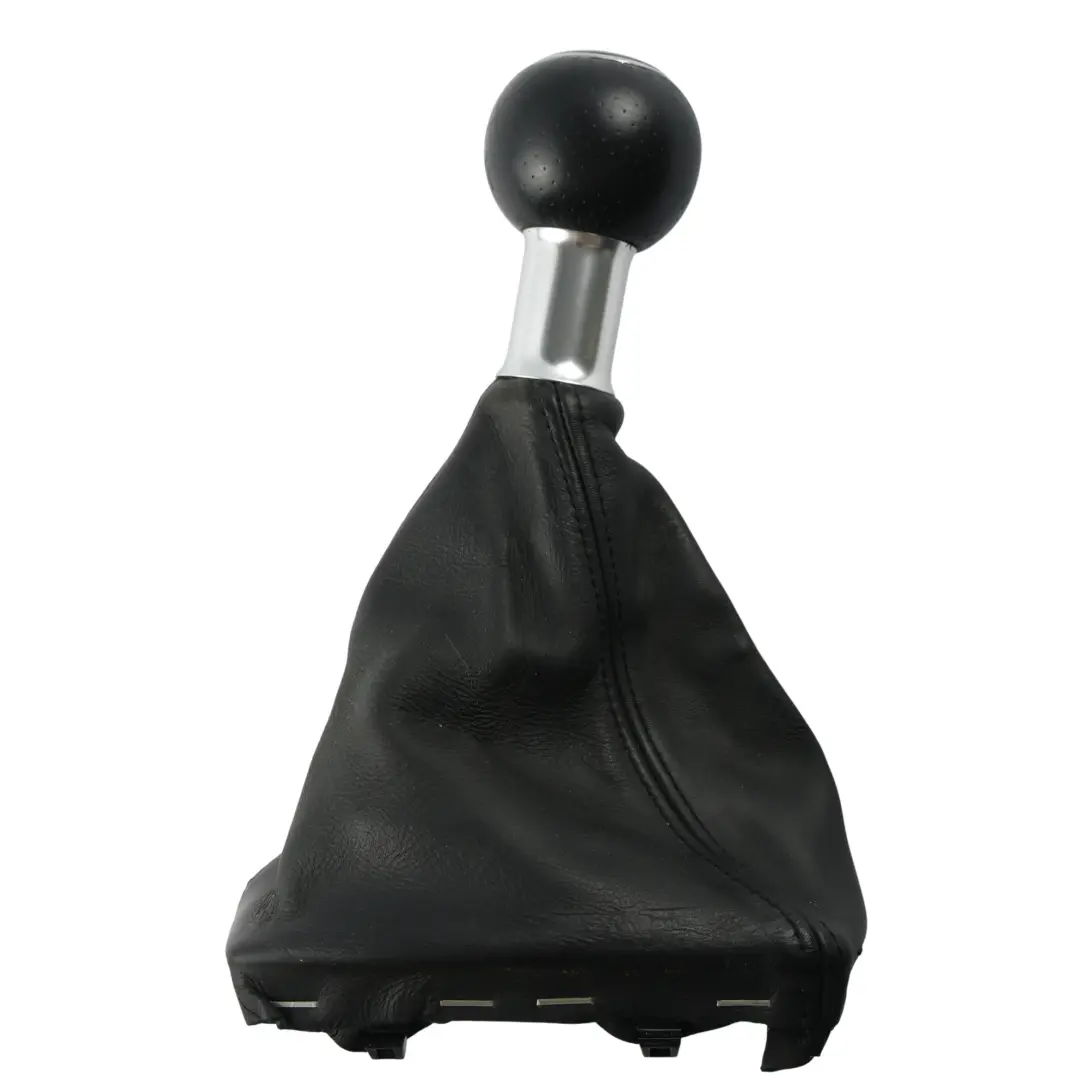 Audi A4 B7 Pommeau Levier Vitesse 6 Vitesses Cuir Noir Soul - SKU 8E0863278DG - Numéro de pièce 8E0863278DG
