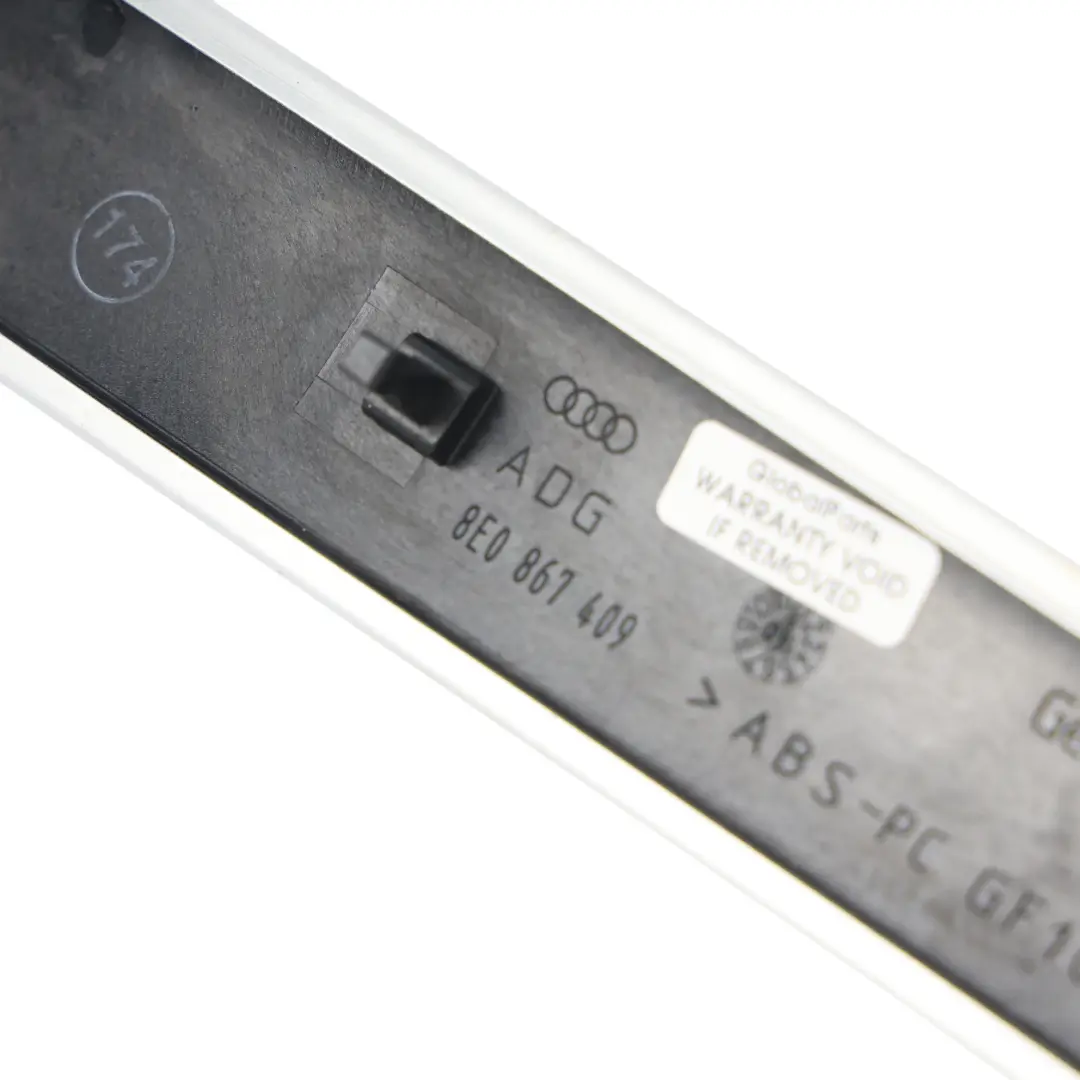 Audi A4 B7 Door Moulding Trim Rocker Panel Sill Front Left N/S - SKU 8E0867409-1 - Part number 8E0867409