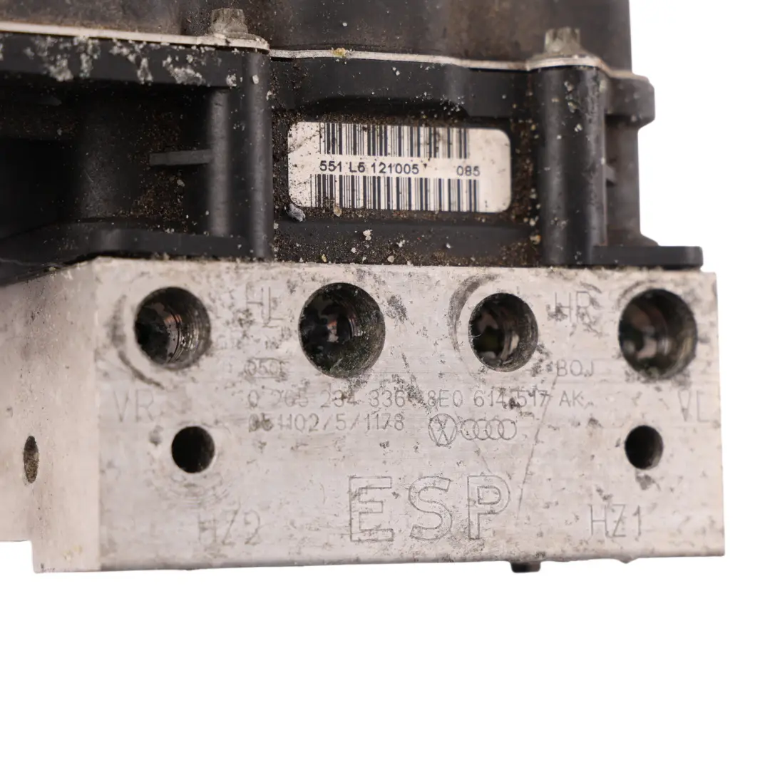 ABS Pump Control Module Unit 8E0614517AK to Audi A4 B7 with Part number 8E0910517D Audi A4 B7 ABS Pump Control Module Unit 8E0614517AK - SKU 8E0910517D - Part number 8E0910517D