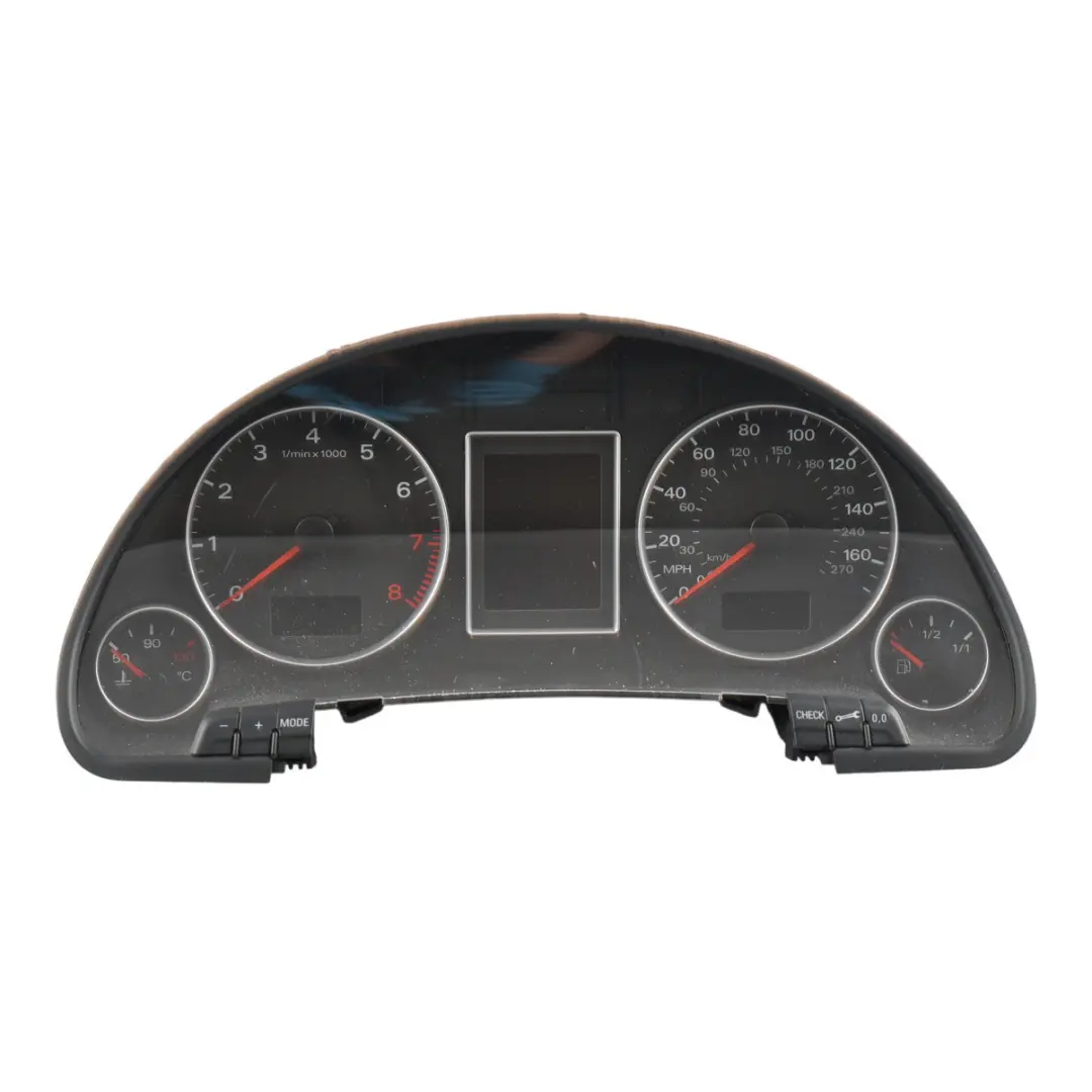 Audi A4 B7 Speedometer Instrument Cluster 2.0 TFSI Petrol Manual - SKU RHD-8E0920982E - Part number 8E0920982E