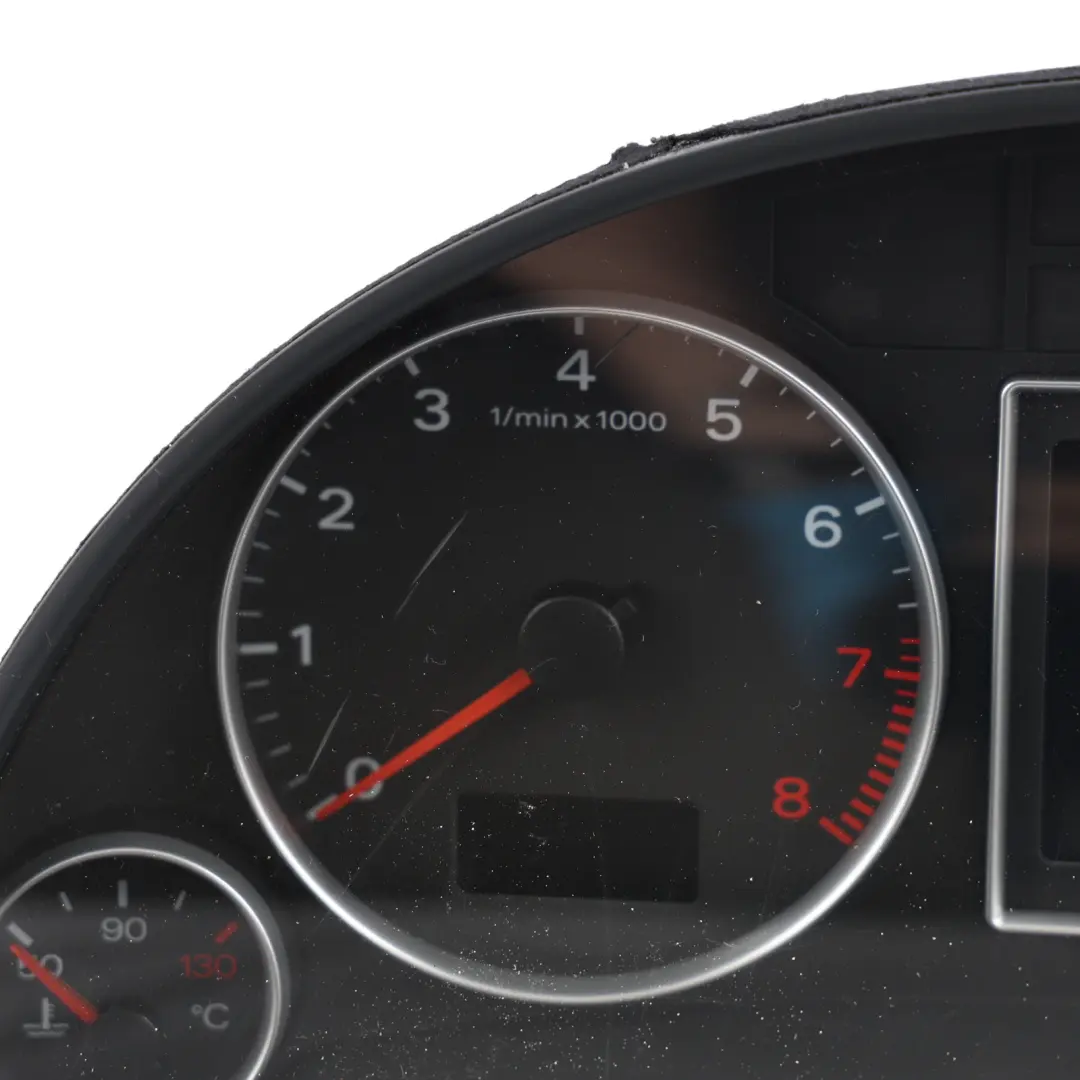 Audi A4 B7 Speedometer Instrument Cluster 2.0 TFSI Petrol Manual - SKU RHD-8E0920982E - Part number 8E0920982E