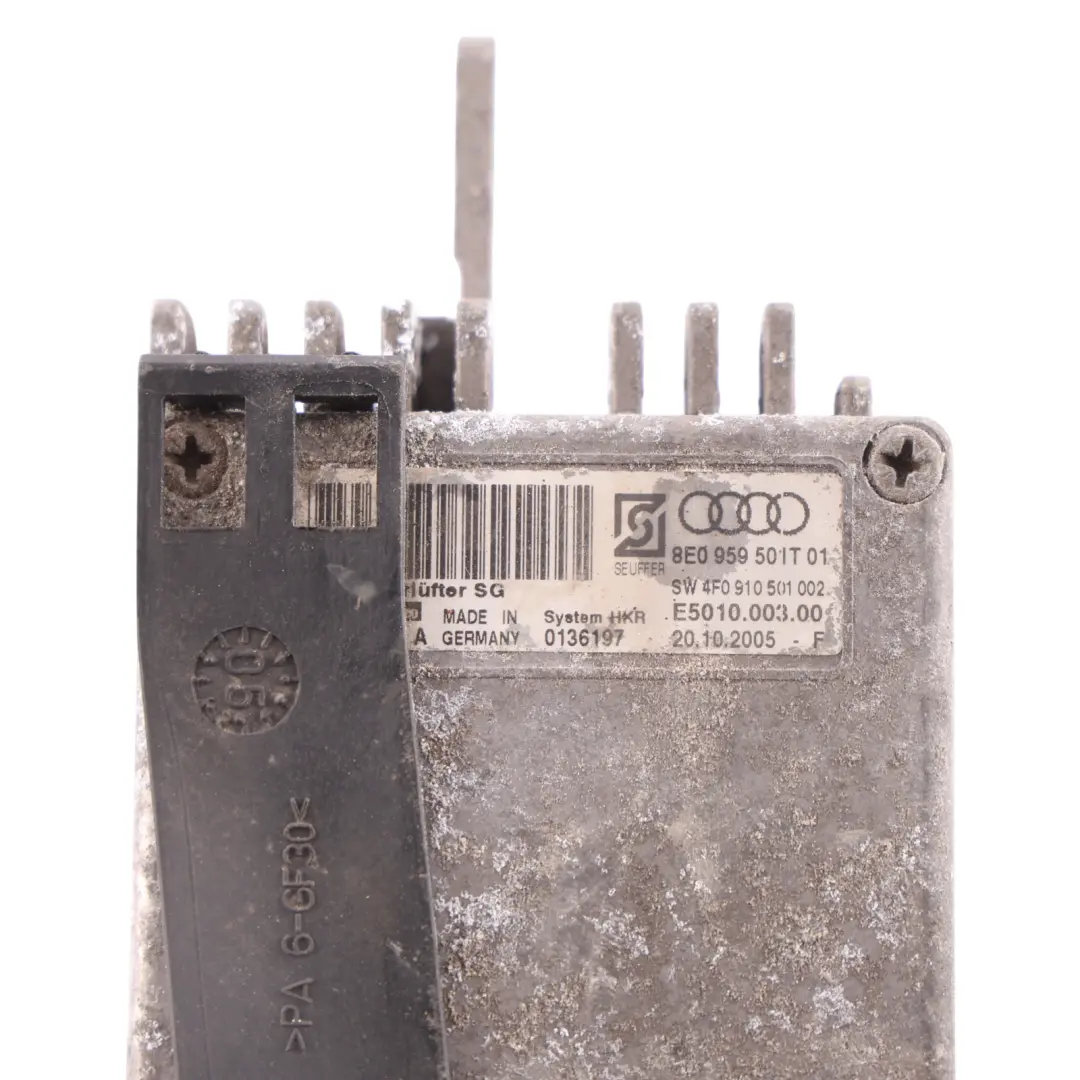 Audi A4 B7 Engine Cooling Coolant Fan Shroud 2.0 Petrol - SKU 8E0959501T - Part number 8E0959501T